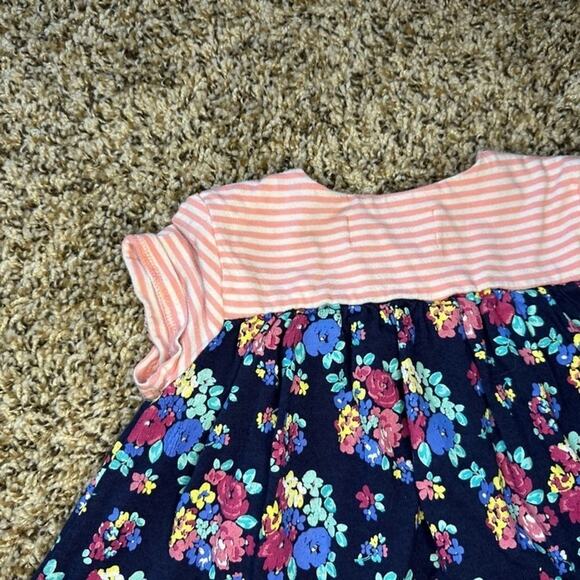 Adventure Wear by Copper Key Girls 2T Multicolor Floral Short Sleeve Dress - Picture 10 of 12